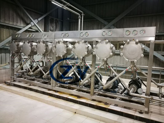 Tinh bột sữa Máy tinh chế bột sắn Máy đếm hydrocyclone Máy giặt hiện tại