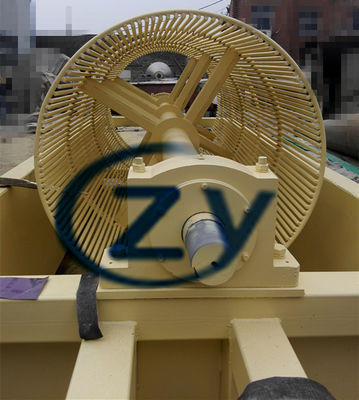 Thùng quay Máy giặt sắn chất liệu thép carbon Điều khiển điện tự động