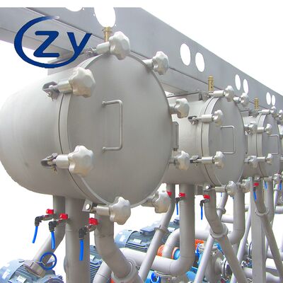 Bộ sưu tập đa chu kỳ nhỏ gọn để loại bỏ tạp chất tinh bột liên tục