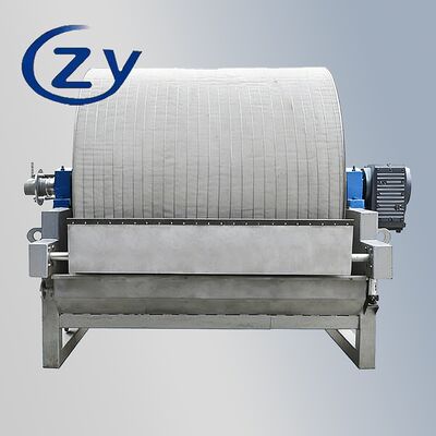 Bộ lọc trống hút bụi cấp thực phẩm, đặc biệt để khử nước bùn tinh bột