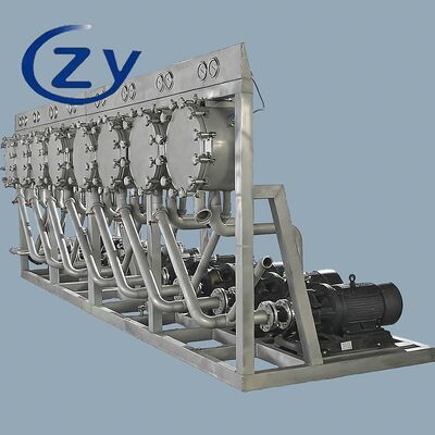 Thiết bị rửa thủy lực ly tâm tinh bột sắn bằng thép không gỉ hoàn toàn để tinh chế tinh bột và tách protein