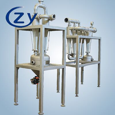 Thức ăn SS304 Desander với tách ly tâm và không có bộ phận di chuyển để làm sạch bùn tinh bột