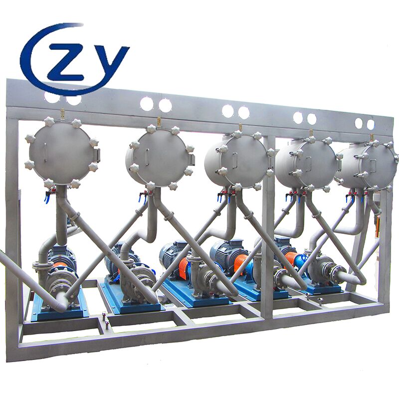 Hệ thống Đa Xoáy Lốc Tinh Bột Hiệu Suất Cao để Tách Cát và Tinh Chế Hiệu Quả trong Dây Chuyền Chế Biến Củ