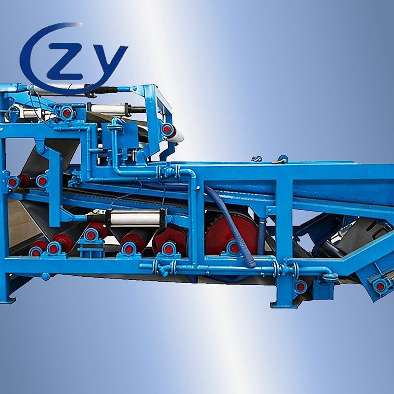 Máy lọc khử nước dây đai công suất cao để khử nước và tách khô sợi dẻo hiệu quả