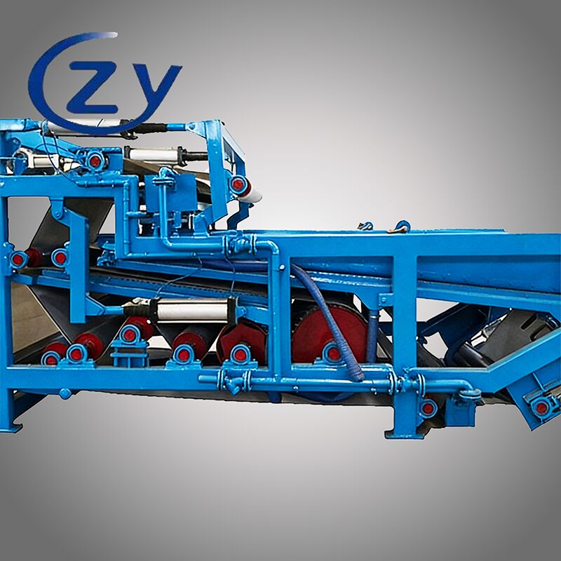 Bộ lọc khử nước dây đai để tách liên tục chất rắn-nước của sợi vỏ với công suất 4t/h và thiết kế tiết kiệm năng lượng