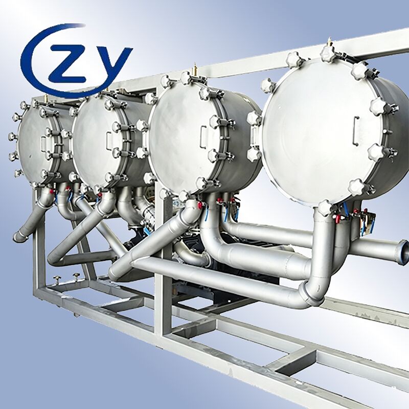 Multicyclone bằng thép không gỉ để lọc tinh bột với công suất tùy chỉnh và xử lý dòng điện ngược