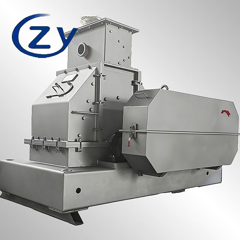 Thép không gỉ 304 Cassava Rasper với tốc độ 2100rpm và dung lượng 25t / h cho việc nghiền rễ mầm hiệu quả