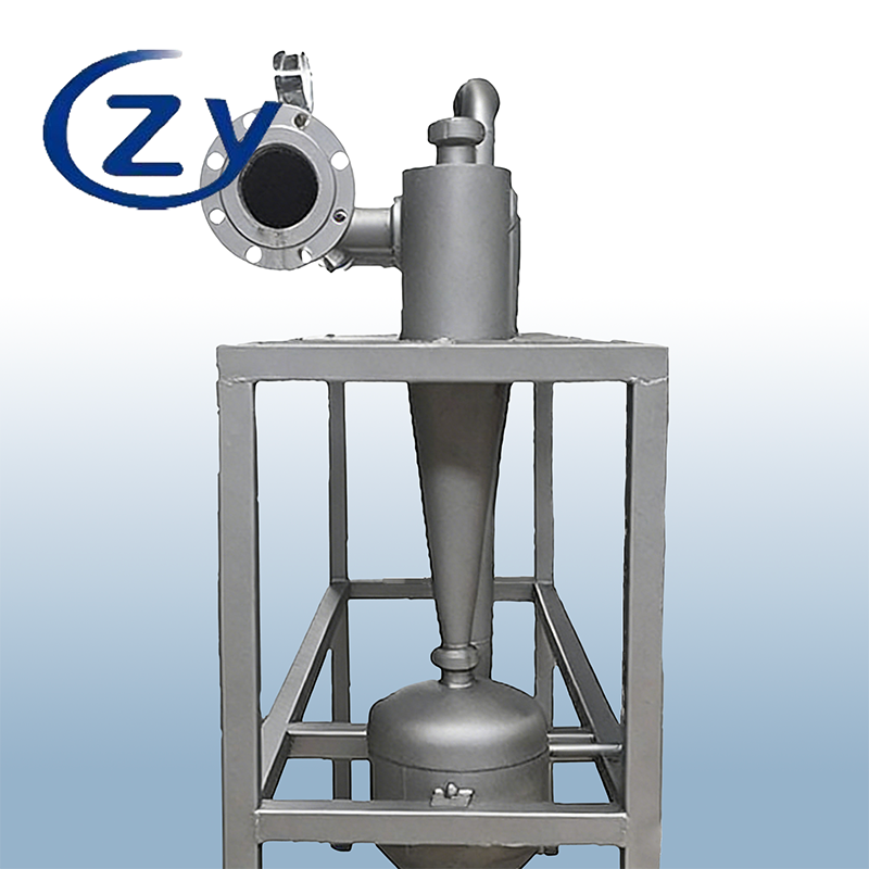 SS304 Stainless Steel Desander hiệu suất cao cho bùn tinh bột với công suất 10t / h và không có bộ phận di chuyển