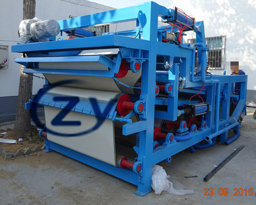 Máy khử nước sợi Máy ép dây đai Máy ép sợi 4t / H Đầu vào sợi