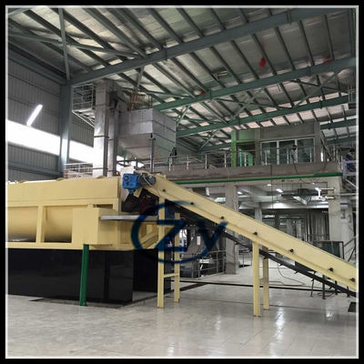 Máy giặt quay sắn tươi Cánh khuấy thép carbon 50t / H