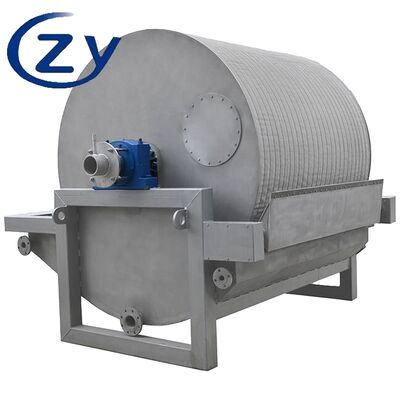 Bộ lọc chân không trống xoay có động cơ truyền động tích hợp cho các nhà máy sản xuất tinh bột khoai tây