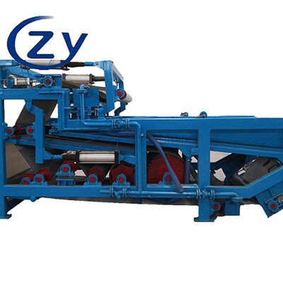 Bộ lọc khử nước dây đai thế hệ tiếp theo: Xẻ kéo và xả cuộn áp suất để hoạt động không ngừng