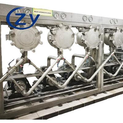 Multicyclone tinh bột có thể tùy chỉnh với phân tách cây bột ủ tối ưu