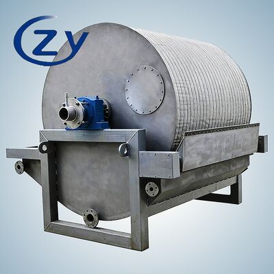 Bộ lọc trống chân không công nghiệp Thiết bị khử nước sản xuất quy mô lớn cho tinh bột tuber