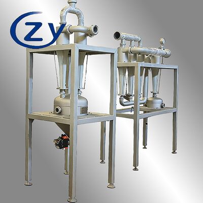 SS304 Vật liệu Desanding Cyclone với cấu trúc Cyclone centrifugal cho 10t / h Starch