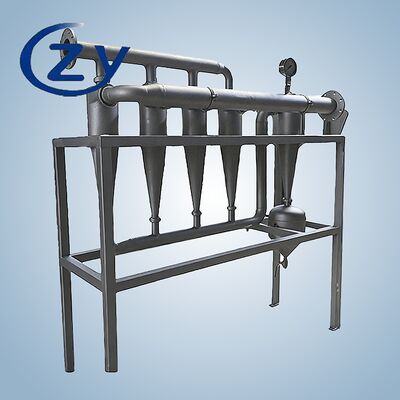 Máy tách cát bằng thép không gỉ SS304 không có bộ phận chuyển động và công suất 10t/h để loại bỏ cát bùn tinh bột