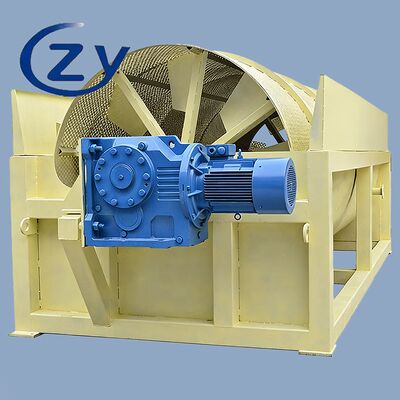 Máy tẩy lông không gỉ quay hoạt động liên tục với công suất 18,5kw để tẩy lông dẻo và khoai tây