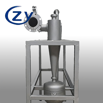 SS304 Thép không gỉ Cassava Starch Desander không có bộ phận di chuyển và Capacity 10t/h cho Thanh lọc bùn tinh bột