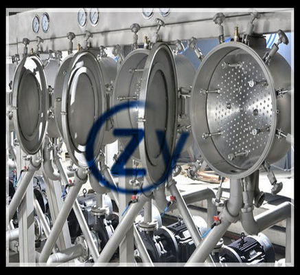 Máy tinh bột sắn tươi / Nhà máy chế biến sắn nhiều lớp