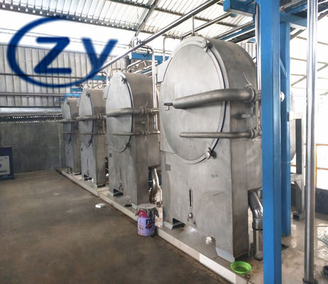 Máy xử lý tinh bột sắn sợi với nước thải động cơ