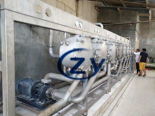 Tẩy dầu mỡ Máy làm tinh bột sắn 37kw 15t / H SS
