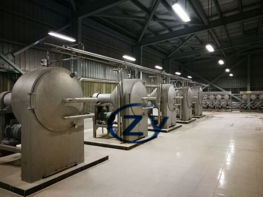 Sàng chiết xuất tinh bột sắn 45kw 15t / H SS304
