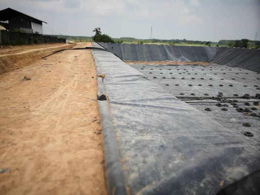 Chống rò rỉ 2mm HDPE Đập địa chất Hồ chứa nông nghiệp Lớp lót ao nông nghiệp