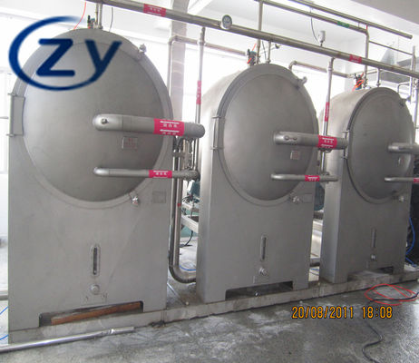 Máy tinh bột sắn 15kw Tiếp tục sàng Máy chiết xuất tinh bột
