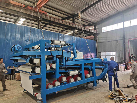 Công suất 4kw Máy ​​khử nước ẩm sợi sắn Máy ép dây đai